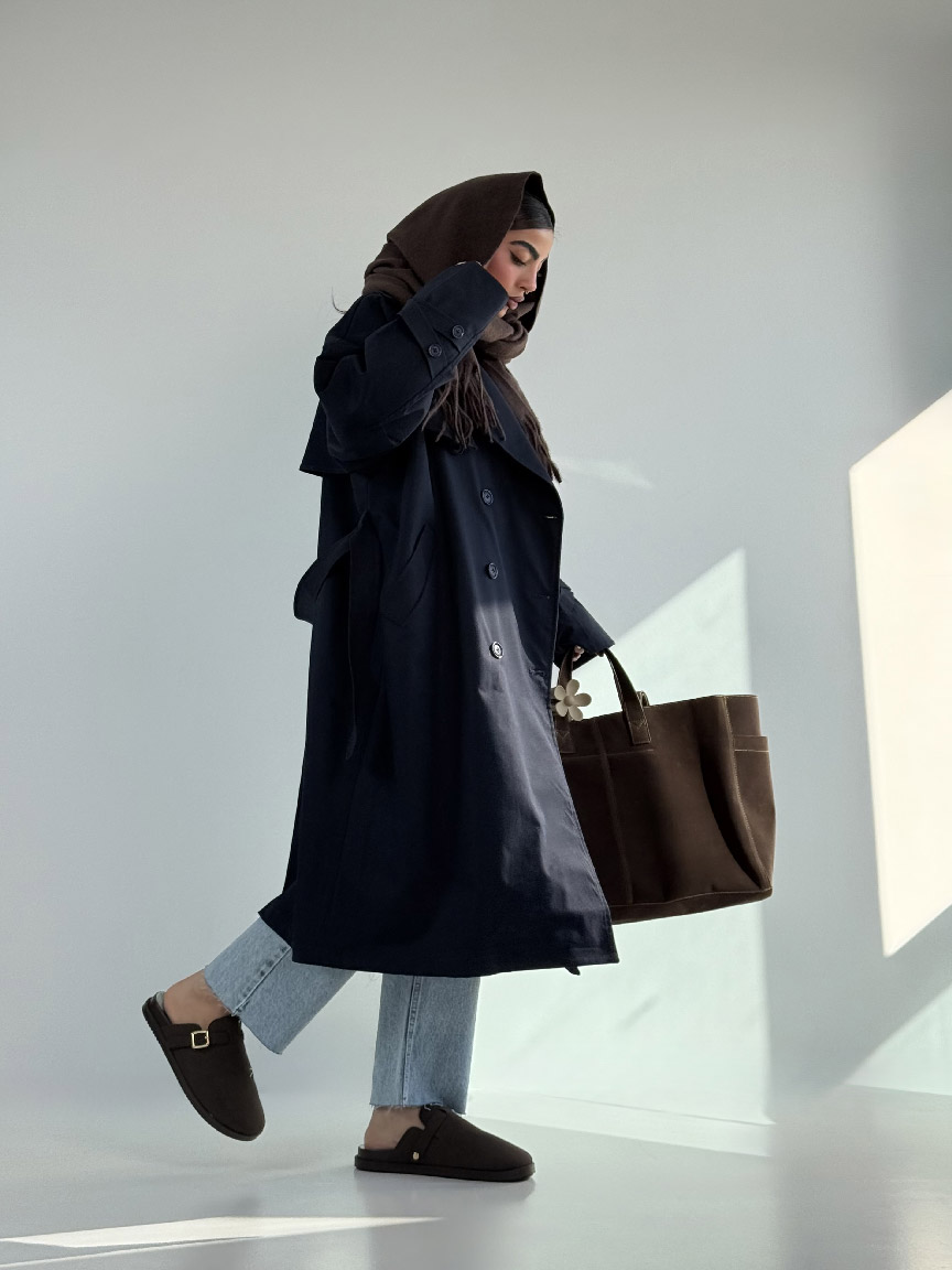 IMG_6146 کت بلند بند ضربدری کد 120377 - Image 13