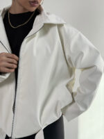 کت چرم سگک دار کد 120388 - Image 5