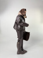 کت چرم سگک دار کد 120388 - Image 13