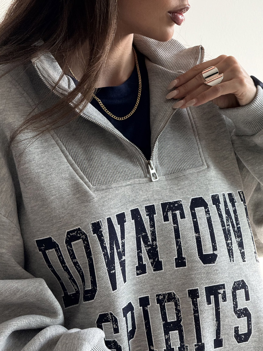 IMG_6692 دورس نیم زیپ DOWN TOWN کد 200960 - Image 6