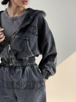 ست سوییشرت و شلوار BAD GIRL کد 160847 - Image 9