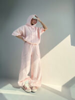 ست هودی و شلوار آستین برش کد 160845 - Image 13