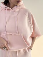 ست هودی و شلوار آستین برش کد 160845 - Image 16