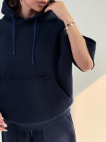 ست هودی و شلوار آستین برش کد 160845 - Image 11