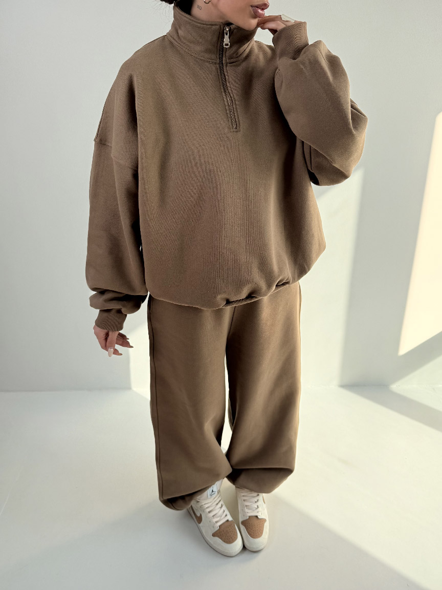 IMG_7010 ست دورس و شلوار نیم زیپ BASIC کد 160848 - Image 25