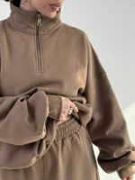 ست دورس و شلوار نیم زیپ BASIC کد 160848 - Image 24