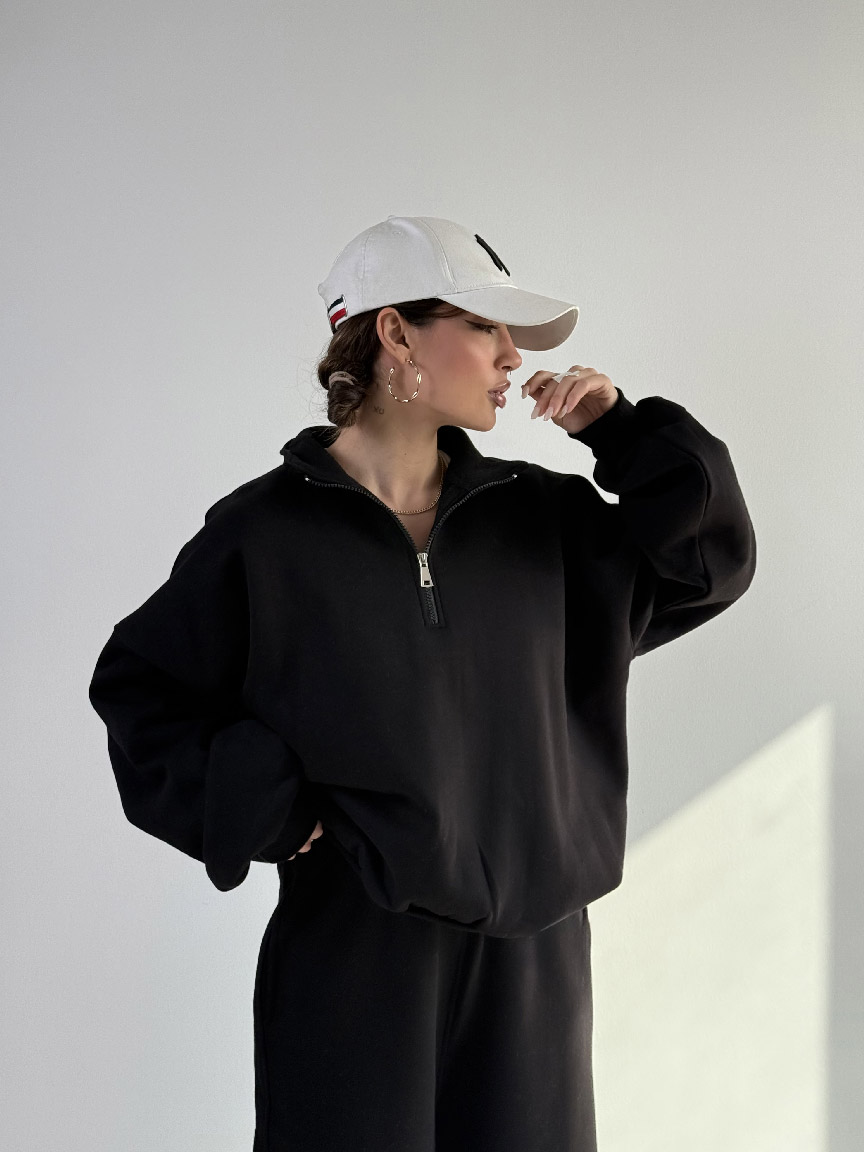 IMG_7014 ست دورس و شلوار نیم زیپ BASIC کد 160848 - Image 22