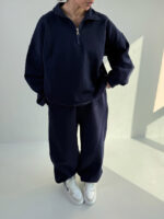 ست دورس و شلوار نیم زیپ BASIC کد 160848 - Image 13