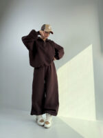 ست دورس و شلوار نیم زیپ BASIC کد 160848 - Image 8