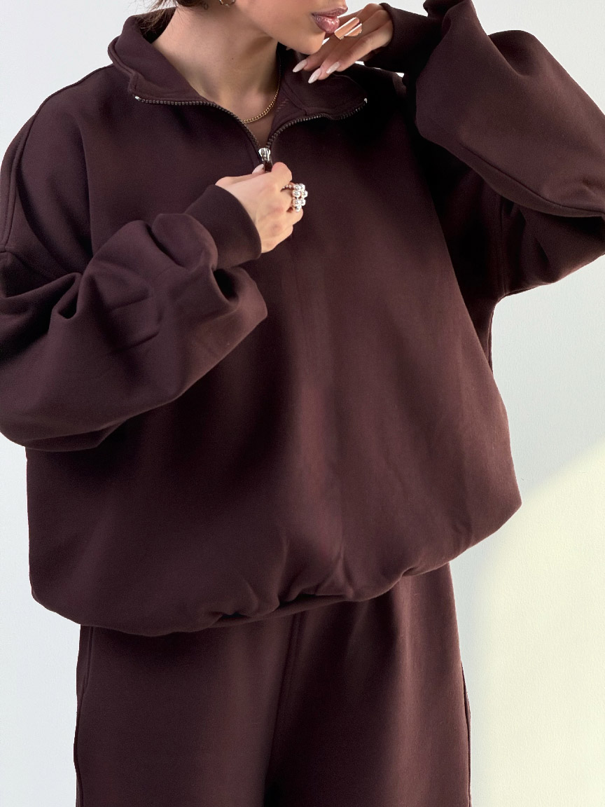 IMG_7036 ست دورس و شلوار نیم زیپ BASIC کد 160848 - Image 7