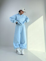 ست دورس و شلوار نیم زیپ BASIC کد 160848 - Image 2