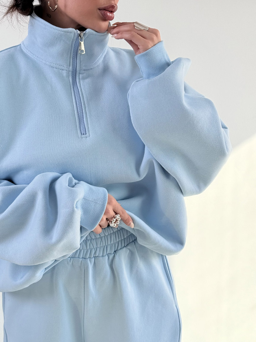 IMG_7044 ست دورس و شلوار نیم زیپ BASIC کد 160848 - Image 4