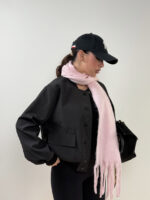 کاپشن بارونی دکمه پانچی کد 200962 - Image 13