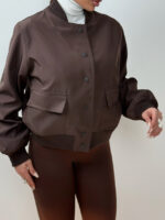 کاپشن بارونی دکمه پانچی کد 200962 - Image 3