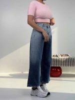 شلوار جین کراپ بگ کد 102000