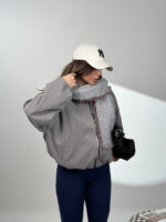 سوییشرت کتان پایین گت کد 200958