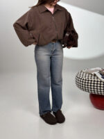 سوییشرت کتان پایین گت کد 200958 - Image 6