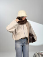 سوییشرت کتان پایین گت کد 200958 - Image 9