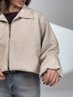 سوییشرت کتان پایین گت کد 200958 - Image 12