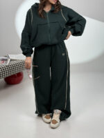 ست سوییشرت و شلوار بغل نوار کد 160850 - Image 16