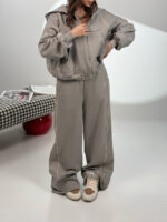 ست سوییشرت و شلوار بغل نوار کد 160850 - Image 19