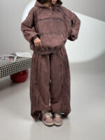 ست هودی و شلوار سنگ شور کد 160849 - Image 11