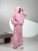 ست هودی و شلوار سنگ شور کد 160849 - Image 14