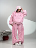 ست هودی و شلوار سنگ شور کد 160849 - Image 15