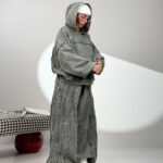 ست هودی و شلوار سنگ شور کد 160849