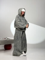 ست هودی و شلوار سنگ شور کد 160849