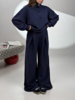 ست دورس و شلوار نیم زیپ OYSHO کد 160851 - Image 6