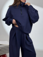 ست دورس و شلوار نیم زیپ OYSHO کد 160851 - Image 7