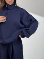 ست دورس و شلوار نیم زیپ OYSHO کد 160851 - Image 8