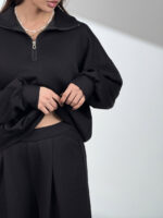 ست دورس و شلوار نیم زیپ OYSHO کد 160851 - Image 12