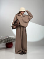 ست دورس و شلوار نیم زیپ OYSHO کد 160851 - Image 13