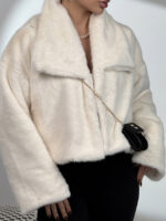 کت خزدار یقه انگلیسی کد 120381 - Image 7