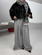 کت خزدار یقه انگلیسی کد 120381 - Image 10