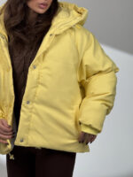 کاپشن کوتاه جلو دکمه کد 200923 - Image 11