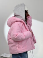 کاپشن کوتاه جلو دکمه کد 200923 - Image 2