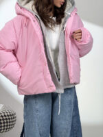 کاپشن کوتاه جلو دکمه کد 200923 - Image 5