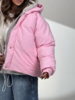 کاپشن کوتاه جلو دکمه کد 200923 - Image 3