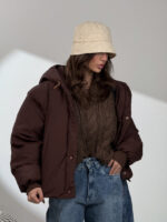 کاپشن کوتاه جلو دکمه کد 200923 - Image 23