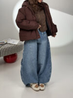 کاپشن کوتاه جلو دکمه کد 200923 - Image 24