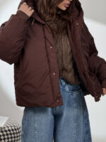 کاپشن کوتاه جلو دکمه کد 200923 - Image 26