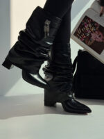 کفش پاشنه دار قفل دار کد 141133 - Image 4