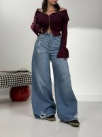 شلوار جین شافل کد 102050 - Image 3