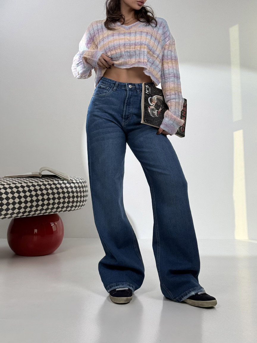 IMG_9423 شلوار جین BAGGY کد 102049 - Image 1