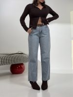 شلوار جین استریت فیت کد 102075 - Image 3