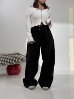 شلوار فوتر کمربند دار کد 102062 - Image 4