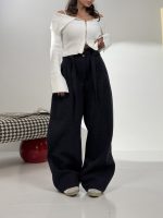 شلوار فوتر کمربند دار کد 102062 - Image 10